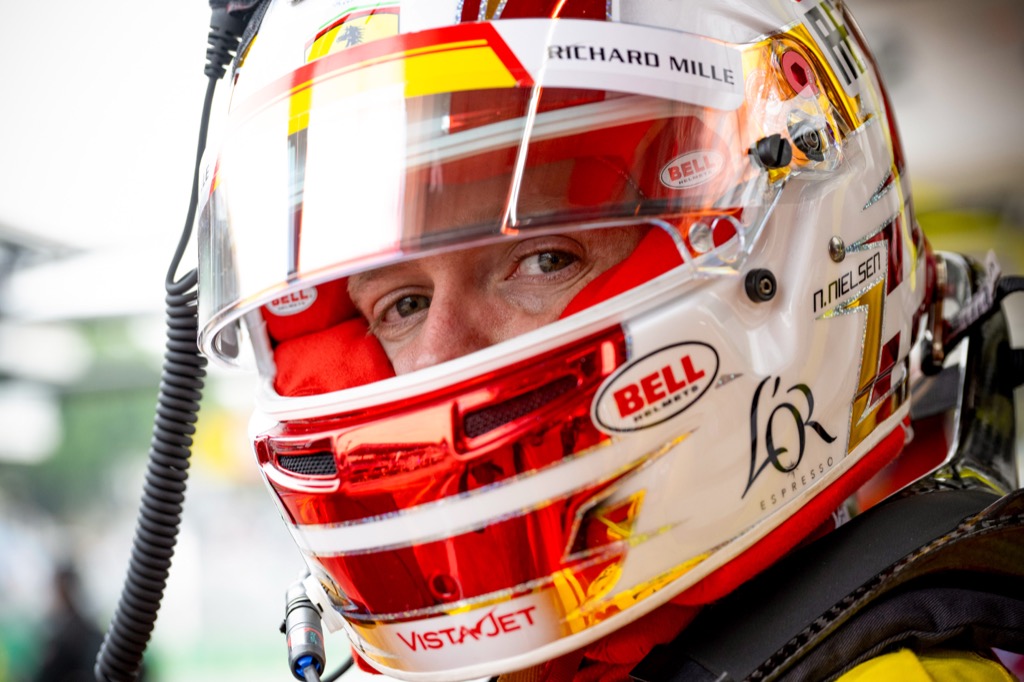 Nicklas Nielsen vil tilbage på podiet i Texas.
(Foto: Ferrari Media)